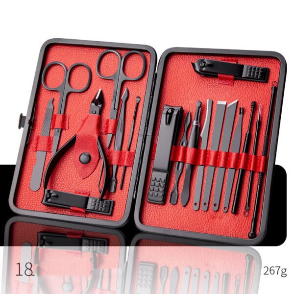 Professional Scissors Nail Clippers Set Ear Spoon Dead Skin Pliers Nail Cutting Pliers Pedicure Knife Nail Groove Trimmers - Image 10