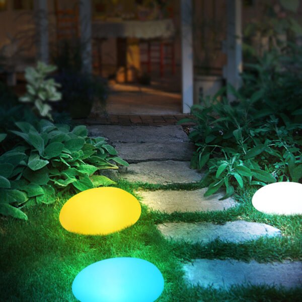 Solar light stone LED grass lamp - Image 6