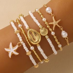 Female Holiday Marine Style Bracelet Suit