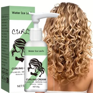 Curly hair Styling cream, curl perfection made easy