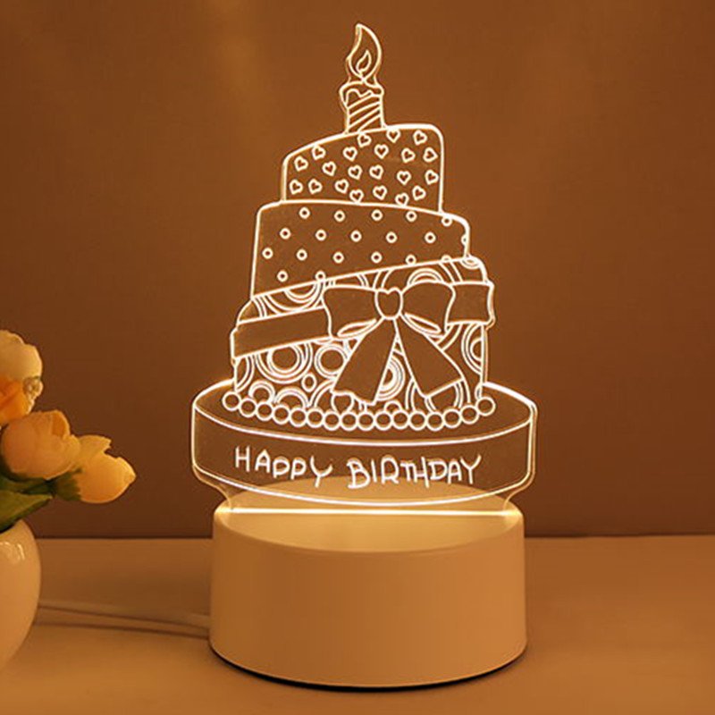 3D Lamp Acrylic USB LED Night Lights Neon Sign Lamp Xmas Home Decorations For Room Decor Valentines Day Gifts - Image 4